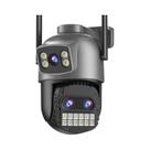 Câmera IP Wi-Fi Externa 15MP Com Tela Dupla E Zoom 10X PTZ Para Vigilância Por Vídeo BESDER O-Kam