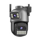 Câmera IP Wi-Fi Externa 15MP Com Tela Dupla E Zoom 10X PTZ Para Vigilância Por Vídeo BESDER O-Kam