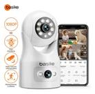 Camera Ip Wifi Giratória 1080p Estilo Babá Eletrônica Com Visão Noturna