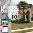 Câmera Ip Wifi Rotativa Externa Dome Prova D Água Hd Ipc360