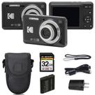 Câmera Kodak PIXPRO FZ55 16MP Zoom Óptico 5X Full HD 1080p