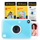 Câmera Kodak Printomatic+ 10 MP Impressão Instantânea Azul 75 folhas Câmera Kodak Printomatic+ 10 MP Impressão Instantânea Azul 75 folhas