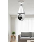 Câmera Lâmpada 360 Wifi HD 2MP Visão Noturna Colorida