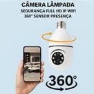 CÂMERA LÂMPADA 360º FULL HD SEGURANÇA INTELIGENTE NO SEU DIA A DIA