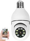 Camera Lampada Espia E Monitoramento Wifi Led