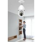 Câmera Lâmpada Wi-Fi 360 Full HD Visão Noturna