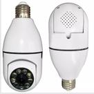 Camera Lâmpada Wifi Panorâmica 360º 1080P com Visão Noturna