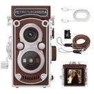Câmera Mini Retrô TLR JH 24MP 1080P FHD Zoom 16x Câmera Mini Retrô TLR JH 24MP 1080P FHD Zoom 16x