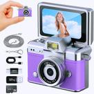 Câmera Mini RYBG 1080P HD com Tela Flip 1,47" e 16 GB Câmera Mini RYBG 1080P HD com Tela Flip 1,47" e 16 GB