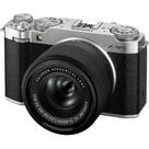 Câmera mirrorless Fujifilm X-M5 com lente 15-45mm (PRATA)