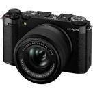 Câmera mirrorless Fujifilm X-M5 com lente 15-45mm (PRETO)