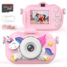 Câmera MKQ Kids 32MP HD, lente dupla, vídeo 1080P, cartão TF de 32 GB
