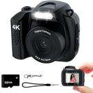Câmera OIKSPY Y2K Mini Retrô 4K LCD 1,54" 32GB Câmera OIKSPY Y2K Mini Retrô 4K LCD 1,54" 32GB