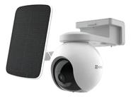 Camera Panoramica 2k 4g Cs-eb8 + Painel Solar Ezviz Branco Camera Panoramica 2k 4g Cs-eb8 + Painel Solar Ezviz Branco