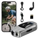 Câmera para Bicicleta RideZen Tamanho Polegar Sem Fio IPX6 Prata