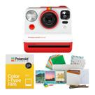 Câmera Polaroid Originals Now Viewfinder i-Type Vermelha