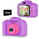 Câmera Seckton Upgrade Kids Selfie HD 8MP Video 1080P Purple