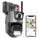 Câmera Segurança APUAICA P11-QQ6 4K UHD 6MP Wi-Fi