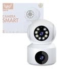 Câmera Segurança Babá Eletrônica Wi-fi 360 Full Hd Al-s386 Câmera Segurança Babá Eletrônica Wi-fi 360 Full Hd Al-s386