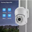 Camera Segurança Inteligente Jt-8160 Pro Ip66 Full Hd Wi-fi Branca