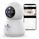 Câmera Segurança Inteligente Wifi Botão Chamada Visão Noturna Detecção Movimento Alexa Google 360HD Áudio Bi Direcional Babá Eletrônica Pet Panda Plus