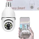 Câmera Segurança IP 360 Lâmpada Wi-fi Visão Noturna Áudio Hd G4-5