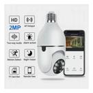 Câmera Segurança IP 360 Lâmpada Wi-fi Visão Noturna Áudio Hd Kapbom