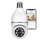 Câmera Segurança Lâmpada Ip Wifi 360 Full HD Yoosee Inteligente Prova D'água Giratória Visão