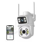 Camera Segurança Smart Wi-fi 2 Em 1 A Prova D'água E 1080p