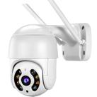 Camera Seguranca Wifi Externa Lampada Robo Full HD Giratoria Monitoramento Inteligente Pelo Celular