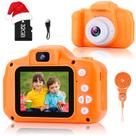 Câmera selfie infantil GKTZ Gravador de vídeo digital infantil de 12 MP