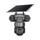 Câmera Solar 4G De 12MP Com Zoom 10X, Lente Tripla, Para Exterior V380 Pro, Detecção De Movimento Câmera Solar 4G De 12MP Com Zoom 10X, Lente Tripla, Para Exterior V380 Pro, Detecção De Movimento