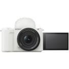 Câmera sony zv-e10 ii mirrorless kit com lente 16-50mm (branca) Câmera sony zv-e10 ii mirrorless kit com lente 16-50mm (branca)