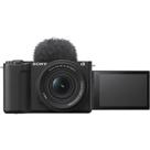 Câmera sony zv-e10 ii mirrorless kit com lente 16-50mm (preta) Câmera sony zv-e10 ii mirrorless kit com lente 16-50mm (preta)