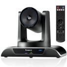 Câmera Tenveo 4K PTZ com IA e Rastreamento Automático, Zoom Óptico 3X, USB e HDMI