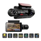 Câmera Veicular Full HD com Visão Noturna Sensor de Movimento G-Sensor de Impacto e Gravação