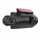 Camera Veicular Interna e Frontal C/Display Filmadora Automotiva Dashcam D26 Full HD Carro Segurança TAXI