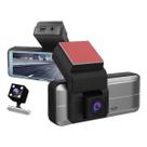 Camera Veicular Para Painel de Carro DVR HD 1080p Lente Dupla Gravador