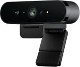 Câmera Webcam Logitech Brio Ultra Hd Pro 4k - (960-001105) Cor:Preto