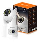 Câmera WiFi de Segurança, 360º 2k Dupla Lentes 2 Em 1 com Áudio Bidirecional Visão Noturna Câmera WiFi de Segurança, 360º 2k Dupla Lentes 2 Em 1 com Áudio Bidirecional Visão Noturna