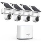 Câmeras de segurança ANSQUE Wireless Outdoor 4 Camera Kit 2K