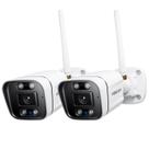 Câmeras de segurança FOSCAM 4K 8MP Wireless Outdoor (pacote com 2 unidades)