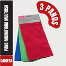Camesa Microfibra Flanela Sortidos 3 Unidade 30cmx30cm Camesa Microfibra Flanela Sortidos 3 Unidade 30cmx30cm