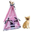 Caminha Cabana Pet Toca Oca Tenda Cama Cachorro Gato P Rosa