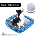 Caminha Cachorro Grande GG Lavavel com Ziper Impermeavel 70x70cm Caminha Cachorro Grande GG Lavavel com Ziper Impermeavel 70x70cm