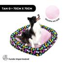 Caminha Cachorro Grande GG Lavavel com Ziper Impermeavel 70x70cm