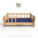 Caminha Cama Pet Cachorro Gato Luxo Madeira Colchão Cor Casa