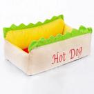 Caminha Cama Pet Divertida Hot Dog Gato Cachorro - 994HotDog