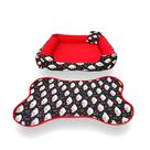 caminha de cachorro grande cama dog cama retangular 70x80cm vermelho +tapetinho para comedouros caminha de cachorro grande cama dog cama retangular 70x80cm vermelho +tapetinho para comedouros