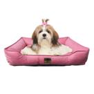 Caminha de Pet ROSA Macia e Confortável x Cachorro Gato